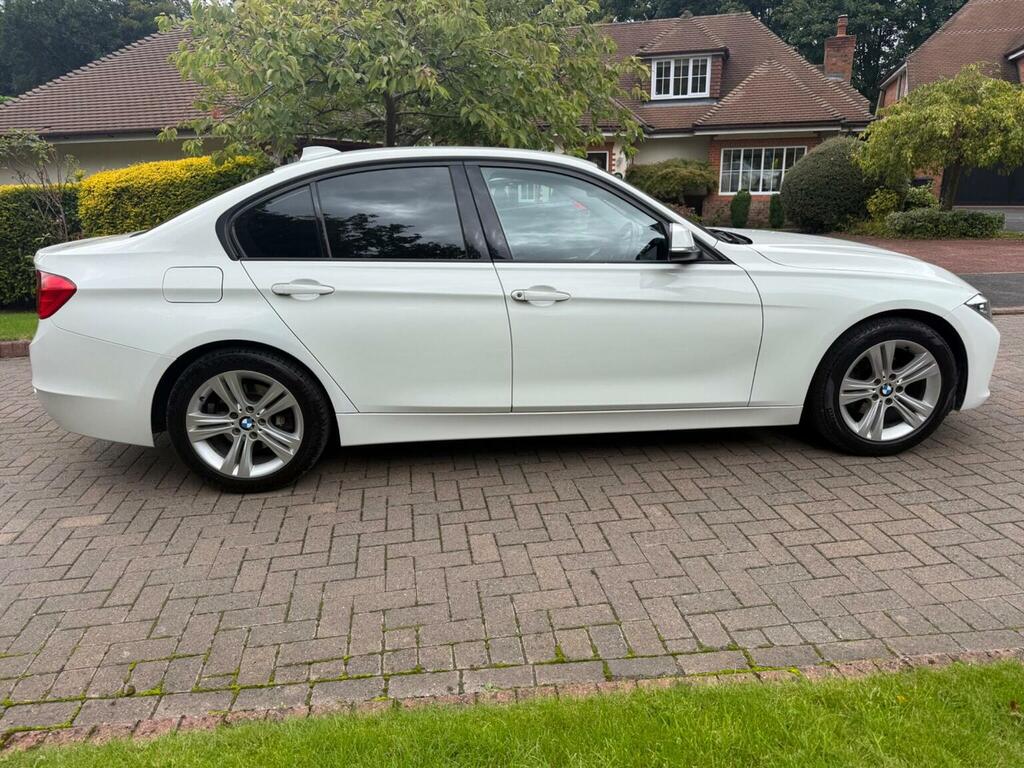 BMW 3 Series 2.0 318D Sport Euro 5 Ss White #2
