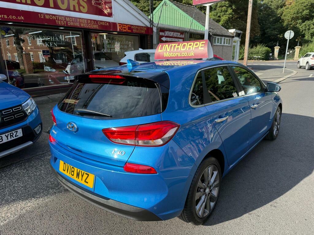 Hyundai I30 1.6 Crdi Blue Drive Premium Euro 6 S S Blue #3
