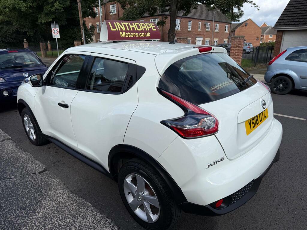 Nissan Juke 1.5 Dci Visia Euro 6 S S White #4