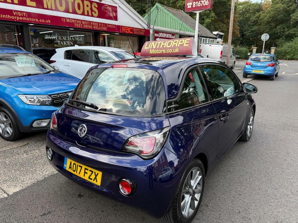 Vauxhall Adam 1.2I Jam Euro 6 AO17FZX Blue #3