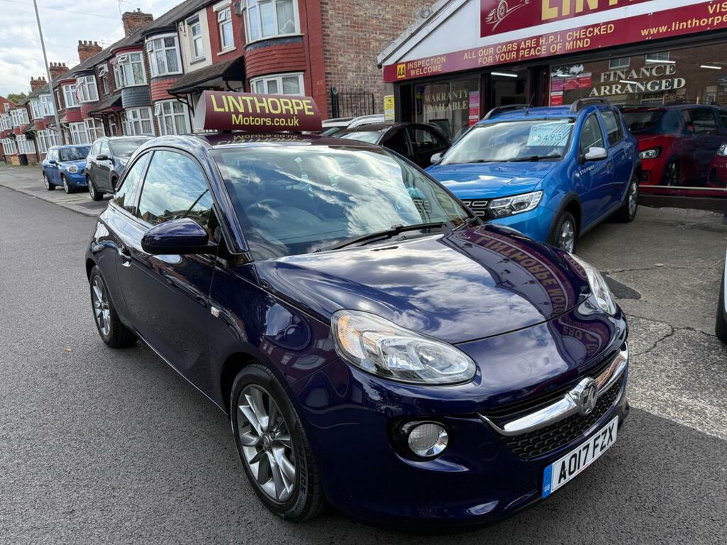 Vauxhall Adam 1.2I Jam Euro 6 Blue