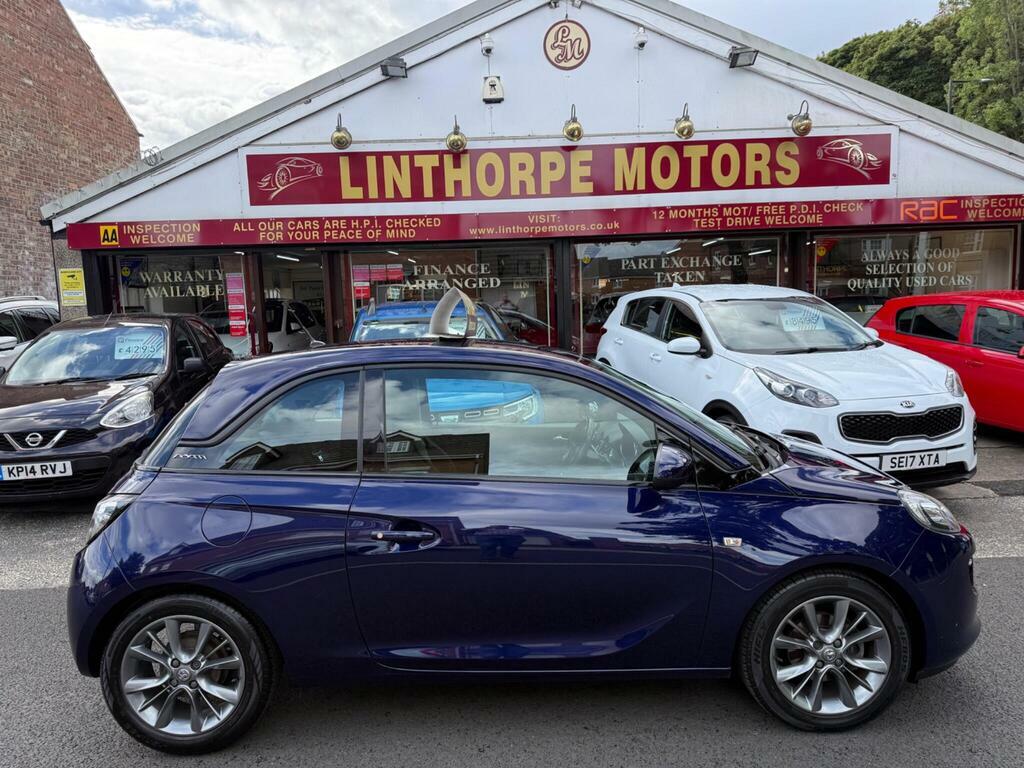 Vauxhall Adam 1.2I Jam Euro 6 AO17FZX Blue #2