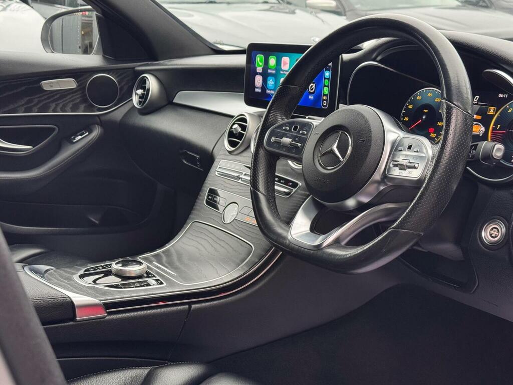 Mercedes-Benz C Class Coupe White #25