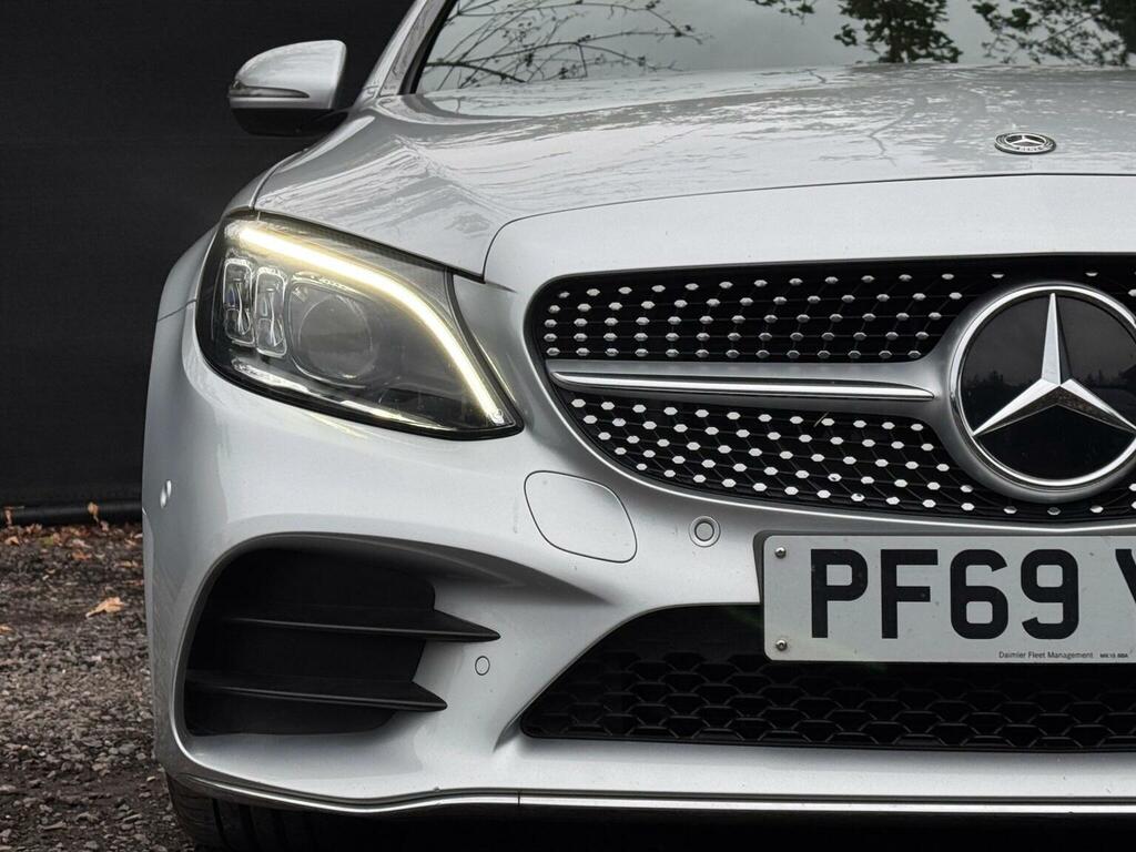 Mercedes-Benz C Class Coupe White #17