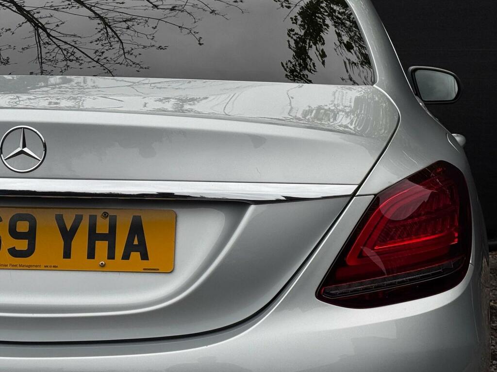Mercedes-Benz C Class Coupe White #16