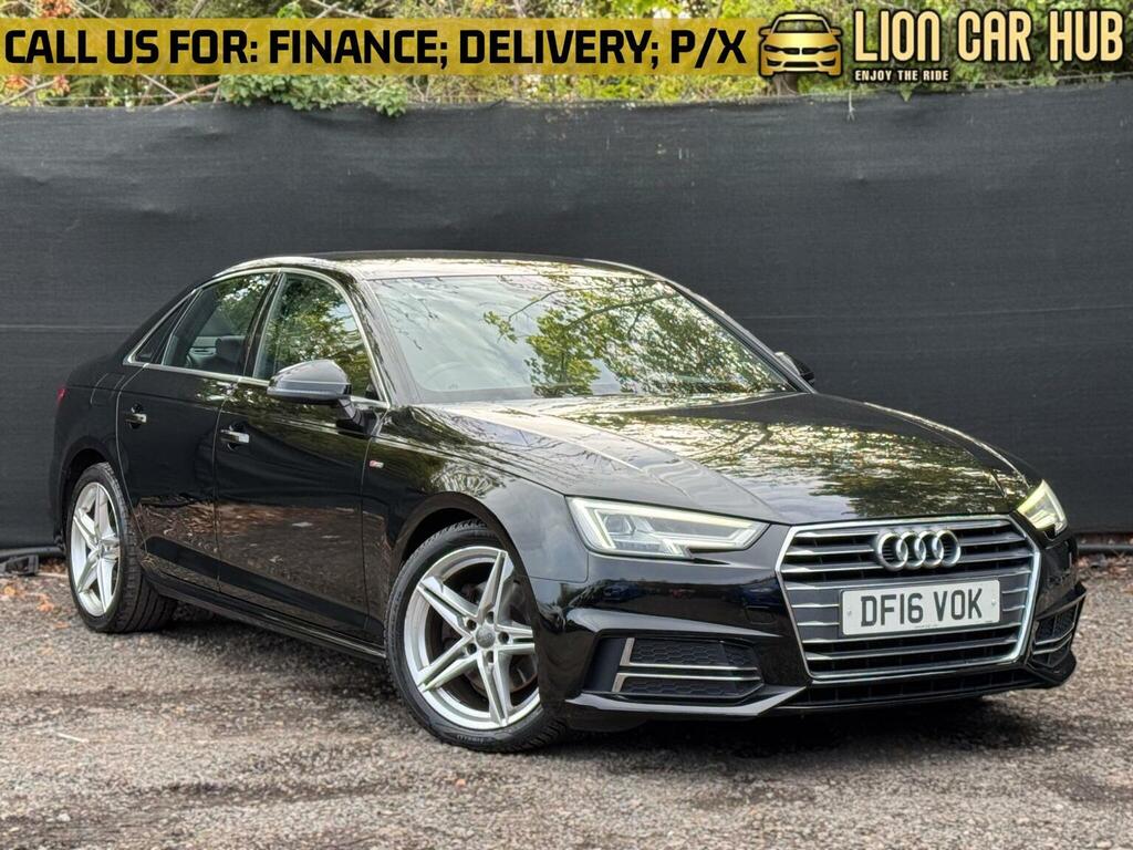Audi A4 2.0 Tdi S Line S Tronic Euro 6 Ss Black