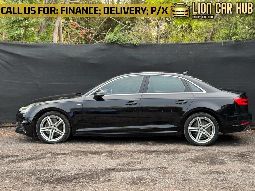 Audi A4 2.0 Tdi S Line S Tronic Euro 6 Ss Black #6