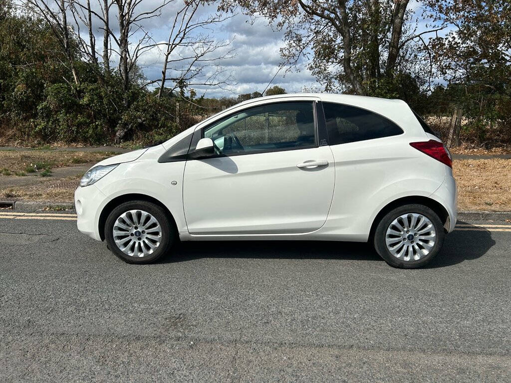 Ford KA 1.2 Zetec Hatchback Euro 6 Ss White #4