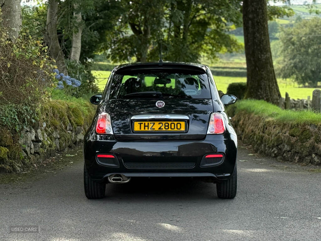 Fiat 500 1.2 S Black #4