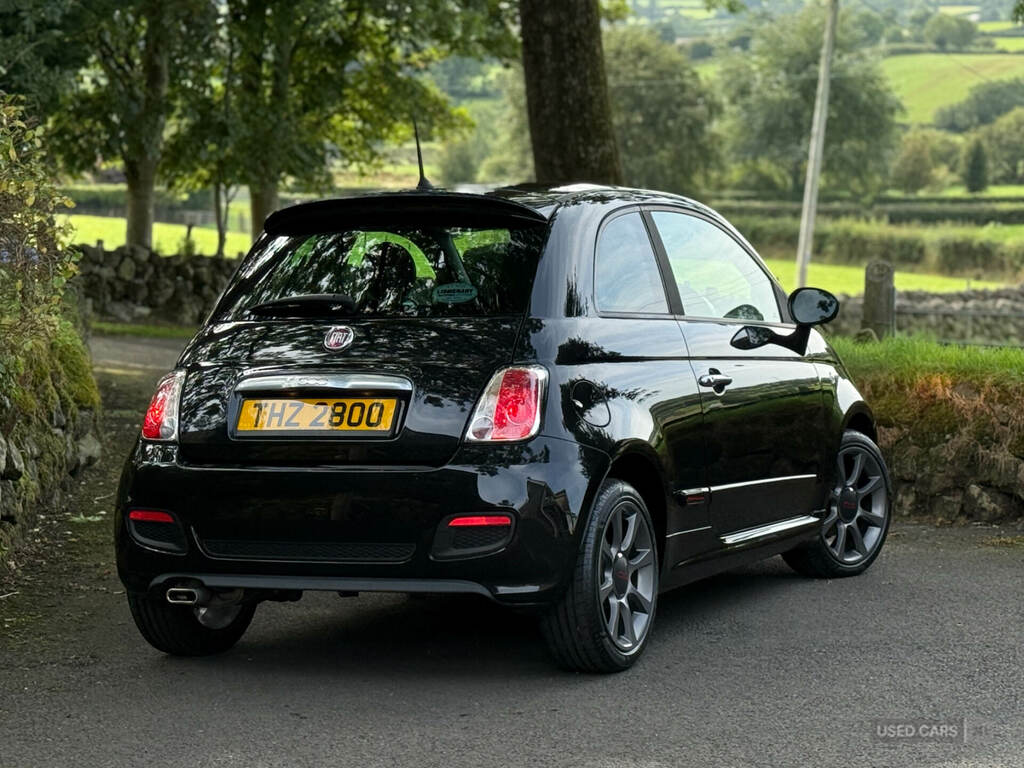 Fiat 500 1.2 S Black #2