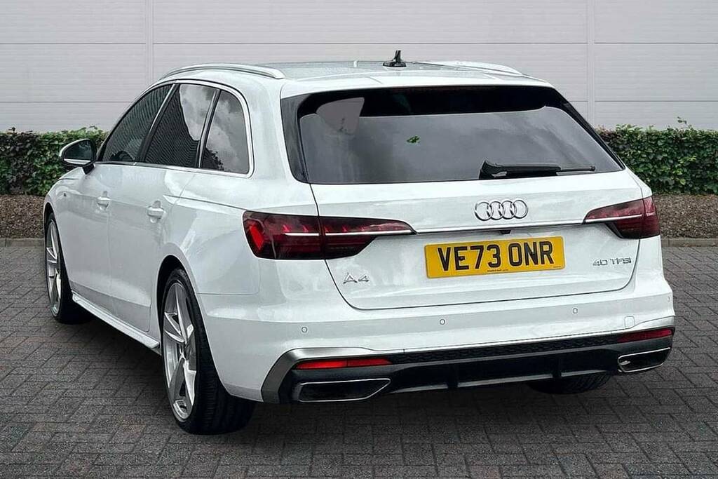 Audi A4 Avant 40 Tfsi 204 S Line S Tronic White #3