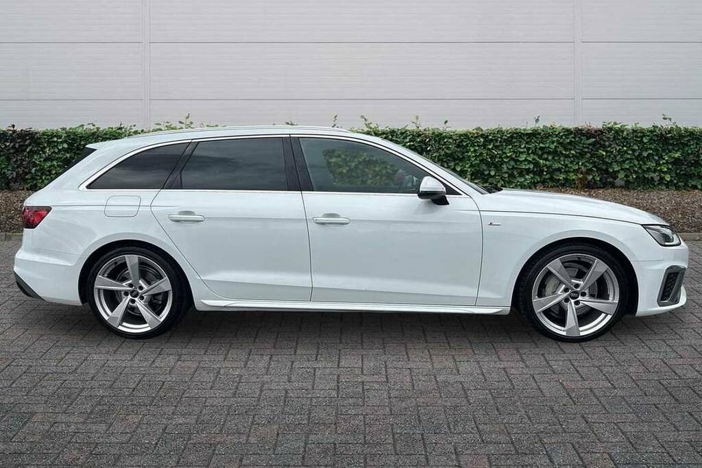 Audi A4 Avant 40 Tfsi 204 S Line S Tronic White #4