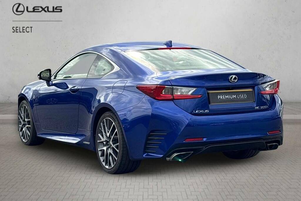 Lexus RC 300H 2.5 F-sport Cvt Blue #4