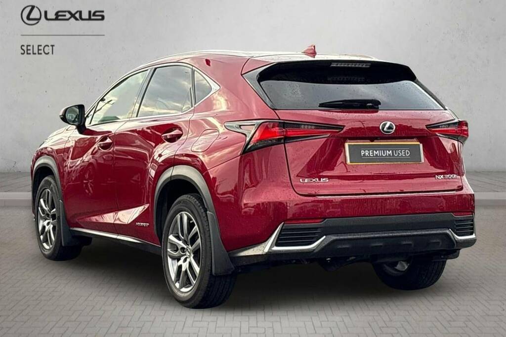 Lexus NX 300H 2.5 Luxury Cvt Premium Nav Red #4