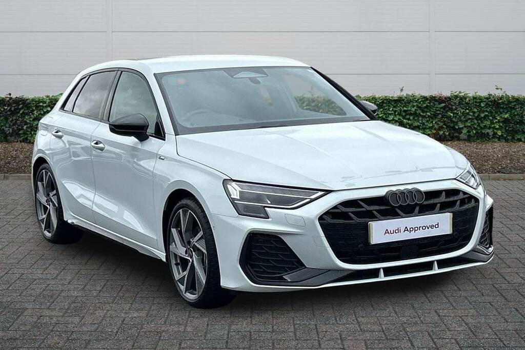 Audi A3 1.5 Tfsi 150 Black Edition S Tronic White
