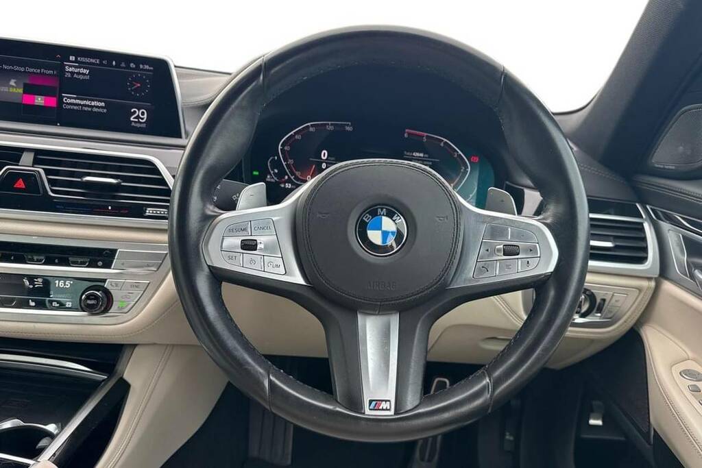 BMW 7 Series 730D M Sport Black #5