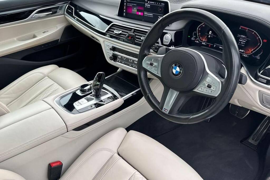 BMW 7 Series 730D M Sport Black #6