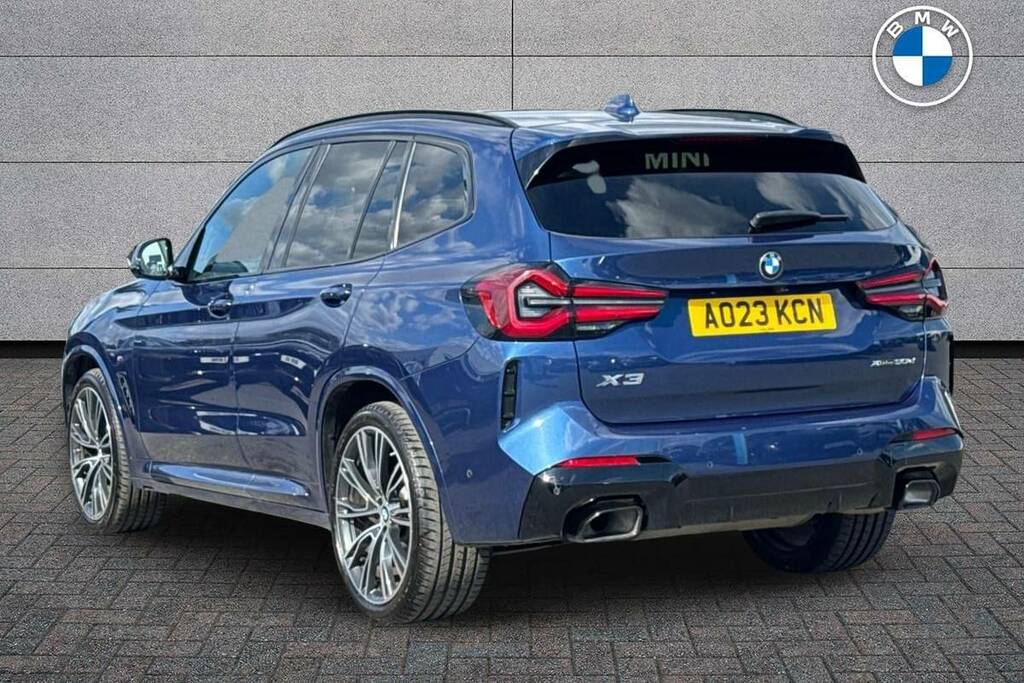 BMW X3 Xdrive30d Mht M Sport Blue #2