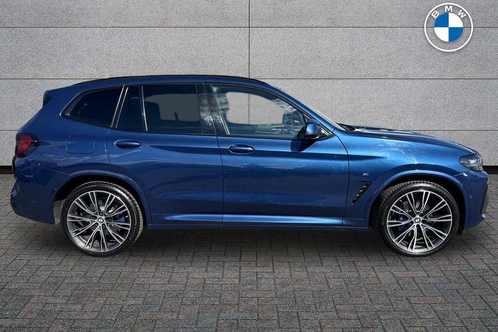 BMW X3 Xdrive30d Mht M Sport Blue #3
