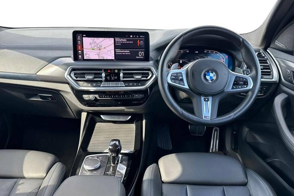 BMW X3 Xdrive30d Mht M Sport Blue #4