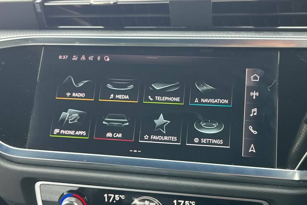 Audi Q3 35 Tdi Black Edition S Tronic KM21EKC Silver #3