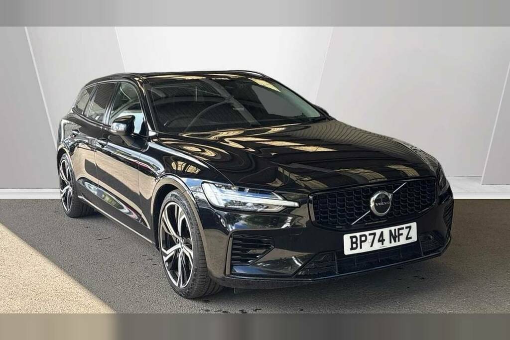 Volvo V60 2.0 T6 350 Phev Plus Dark Awd Black