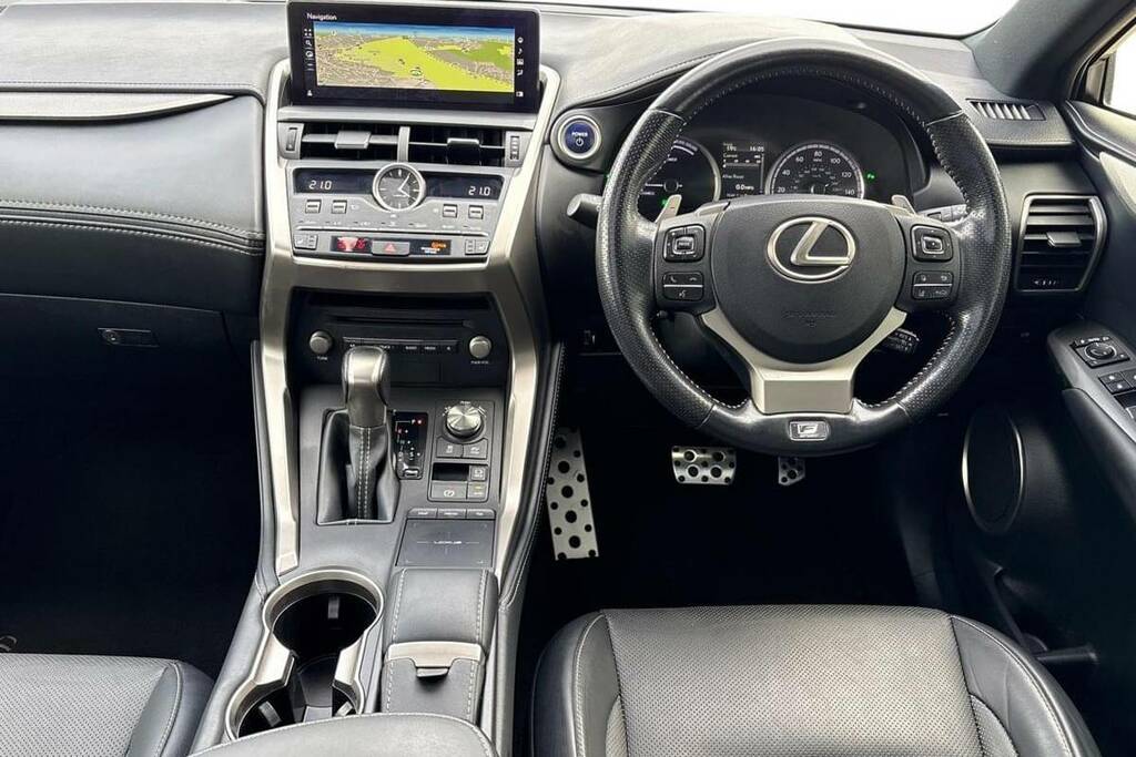 Lexus NX 300H 2.5 F-sport Cvt Premium Packleather Silver #6