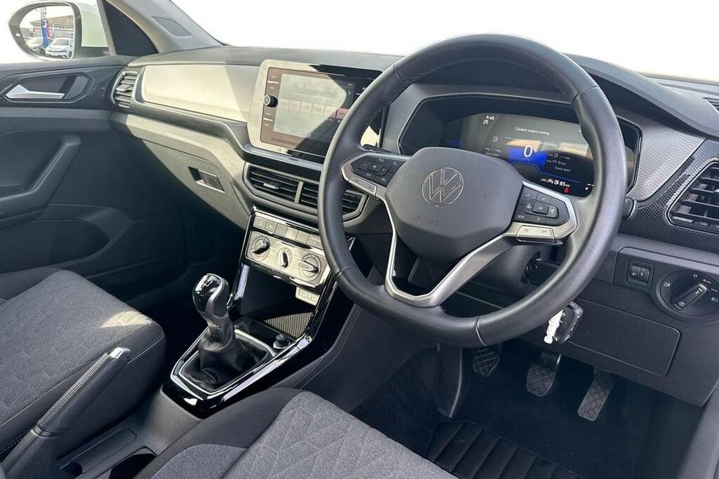Volkswagen T-Cross 1.0 Tsi Life White #4