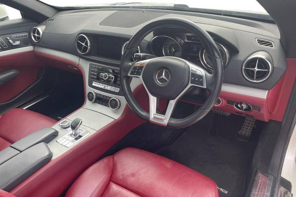 Mercedes-Benz SL Class Sl 350 White #4