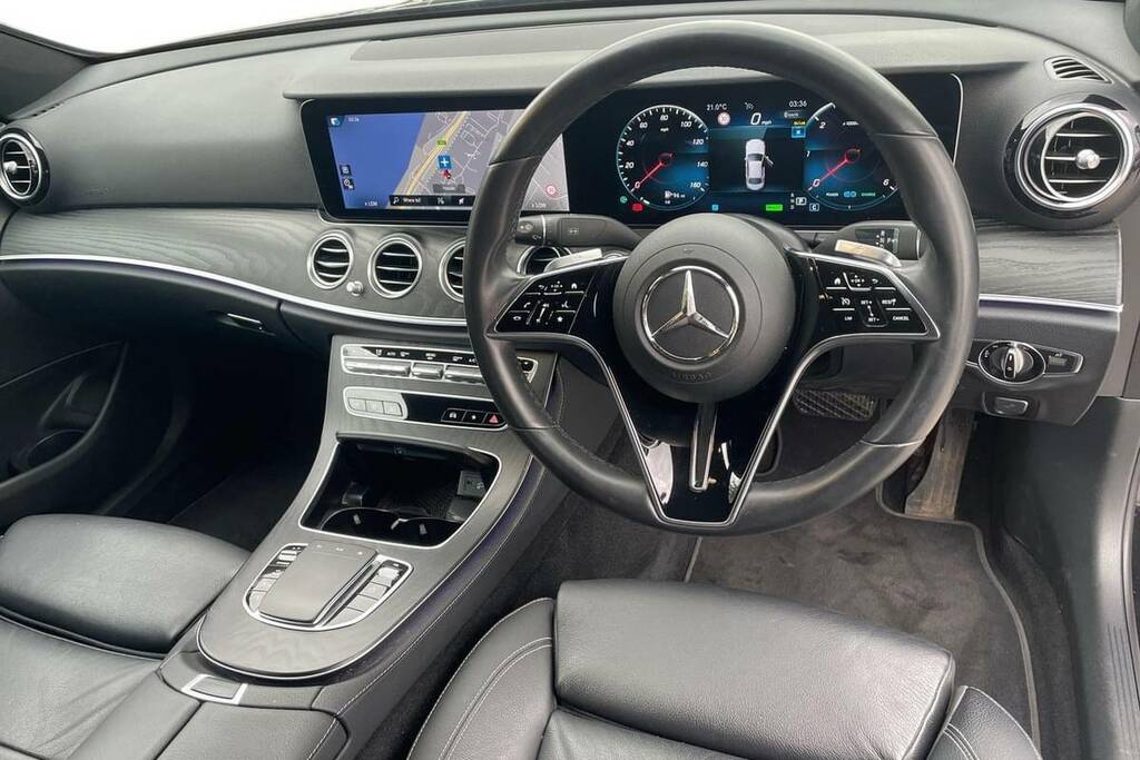 Mercedes-Benz E Class E300h Mhev Amg Line Silver #28