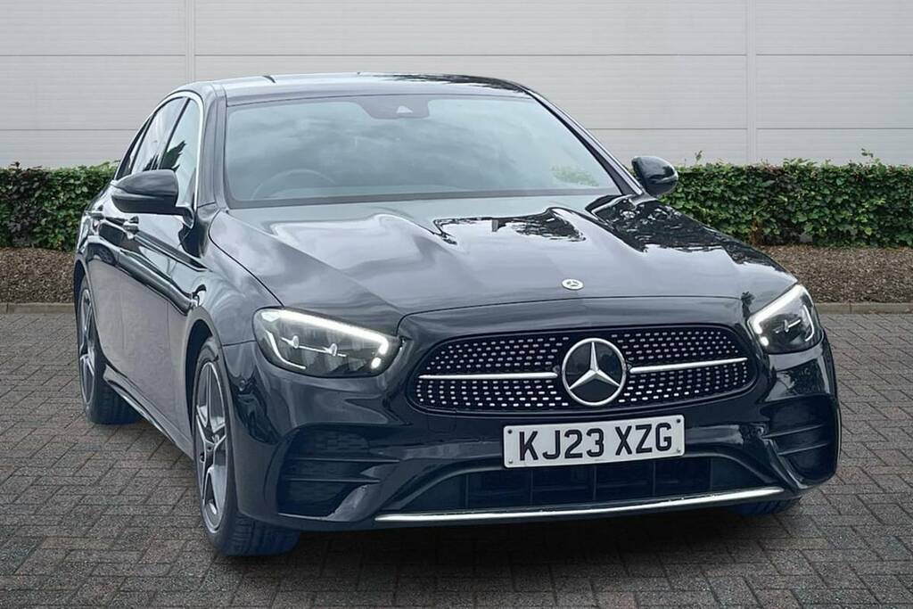 Mercedes-Benz E Class E300h Mhev Amg Line Silver #1