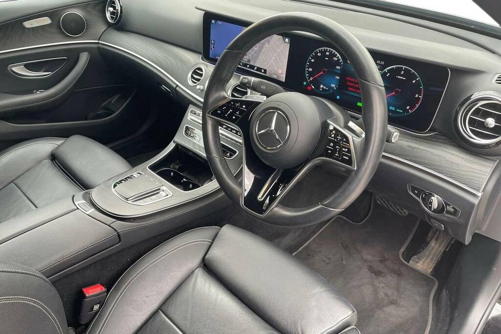 Mercedes-Benz E Class E300h Mhev Amg Line Silver #4