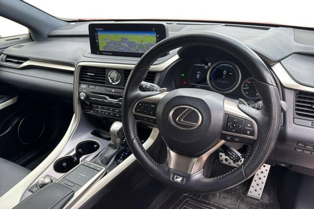 Lexus RX Rx 450H Cvt Red #7