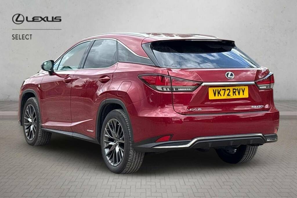 Lexus RX 450H 3.5 F-sport Cvt Takumi Pack Red #4