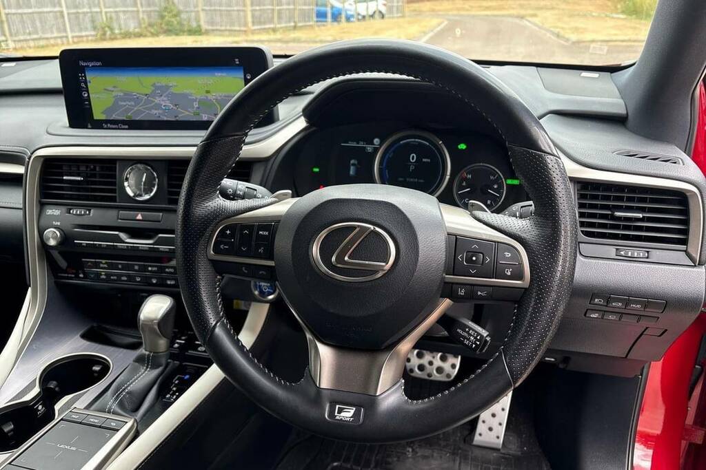 Lexus RX Rx 450H Cvt Red #10