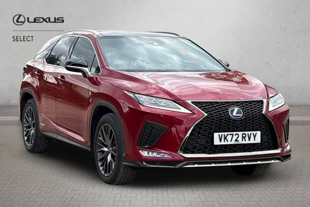 Lexus RX 450H 3.5 F-sport Cvt Takumi Pack Red