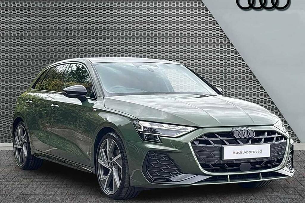 Audi A3 1.5 Tfsi 150 Black Edition S Tronic Green