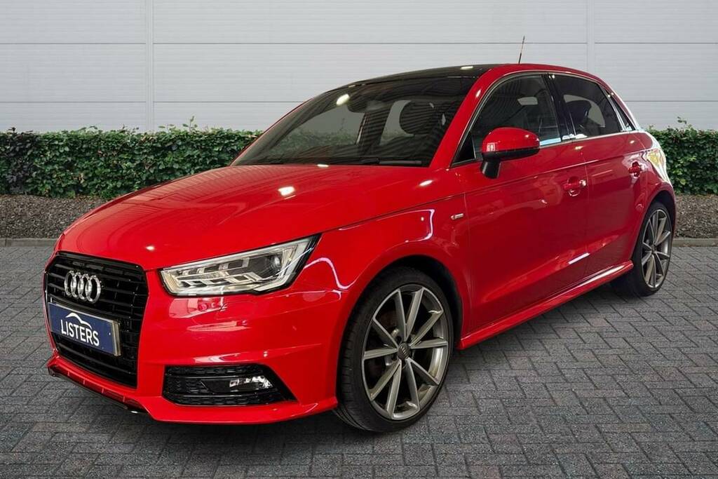 Audi A1 1.4 Tfsi 125 Black Edition Nav S Tronic Red #4