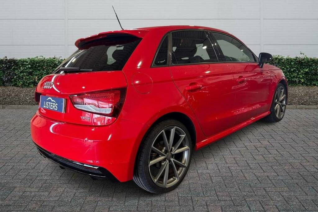 Audi A1 1.4 Tfsi 125 Black Edition Nav S Tronic Red #3