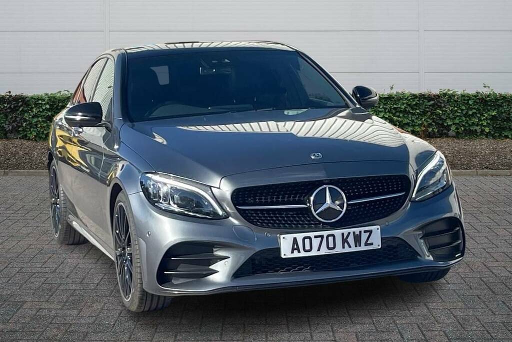 Mercedes-Benz C Class C300 Amg Line Night Ed Premium Plus 9G-tronic Grey