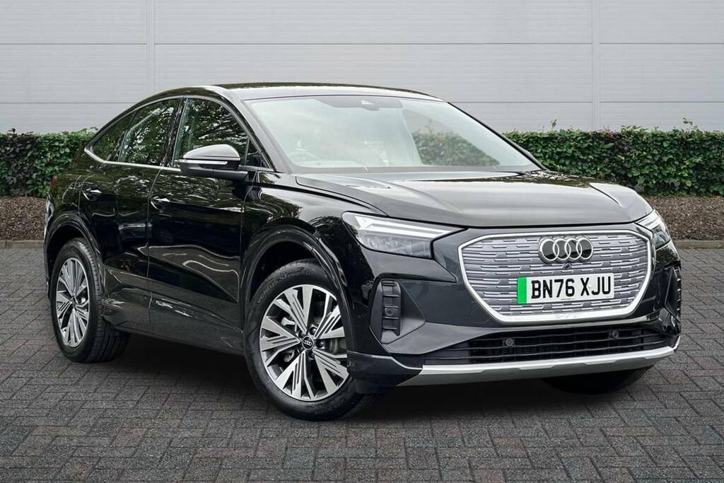 Audi Q4 E Tron 150Kw 40 63Kwh Sport Leather Black