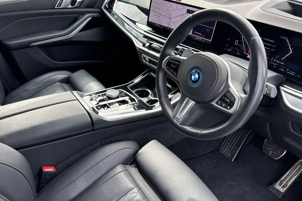 BMW X5 Xdrive50e M Sport Blue #6