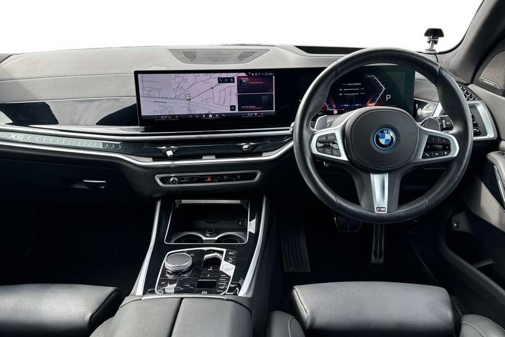 BMW X5 Xdrive50e M Sport Blue #4