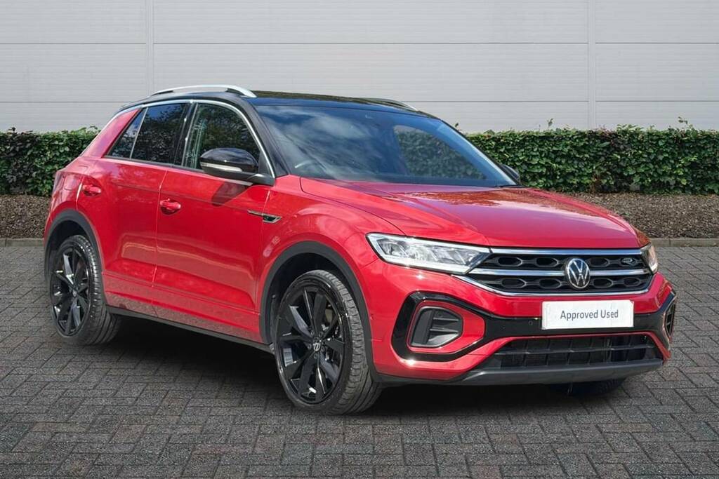 Volkswagen T-Roc 1.5 Tsi R-line Dsg Red