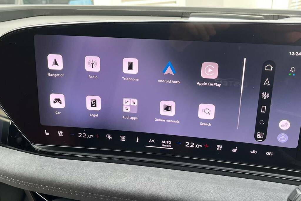 Audi A6 E-tron Avant 370Kw S6 Quattro 100Kwh Black Edition Blue #3