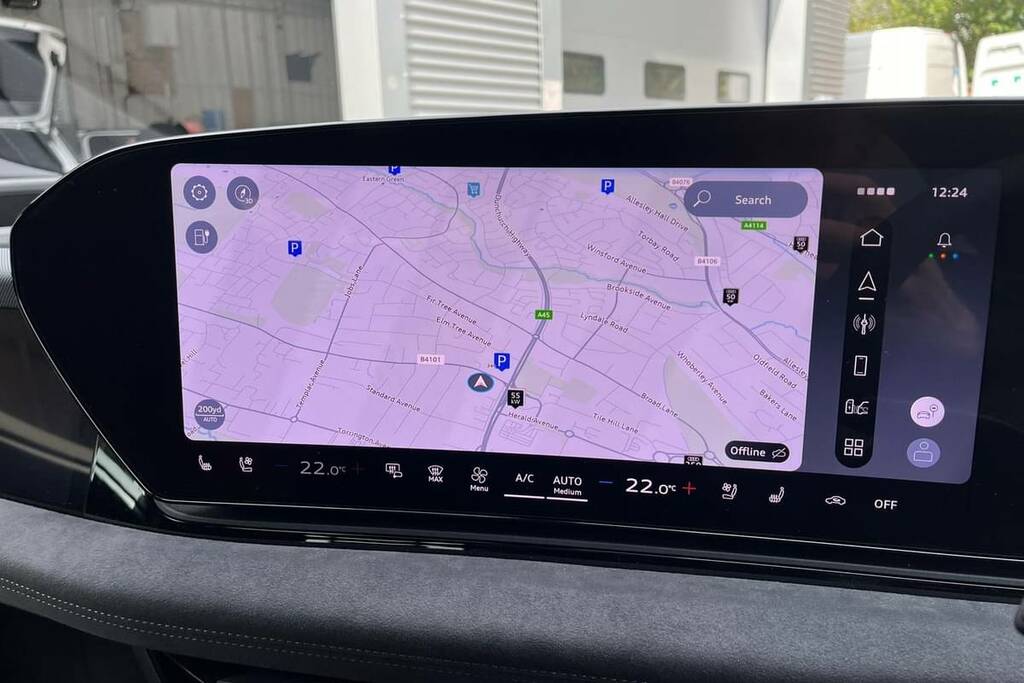 Audi A6 E-tron Avant 370Kw S6 Quattro 100Kwh Black Edition Blue #6