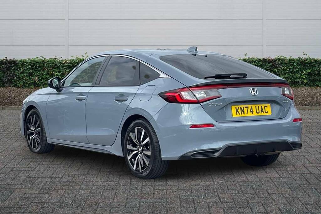 Honda Civic Civic Elegance I-mmd Cvt White #7