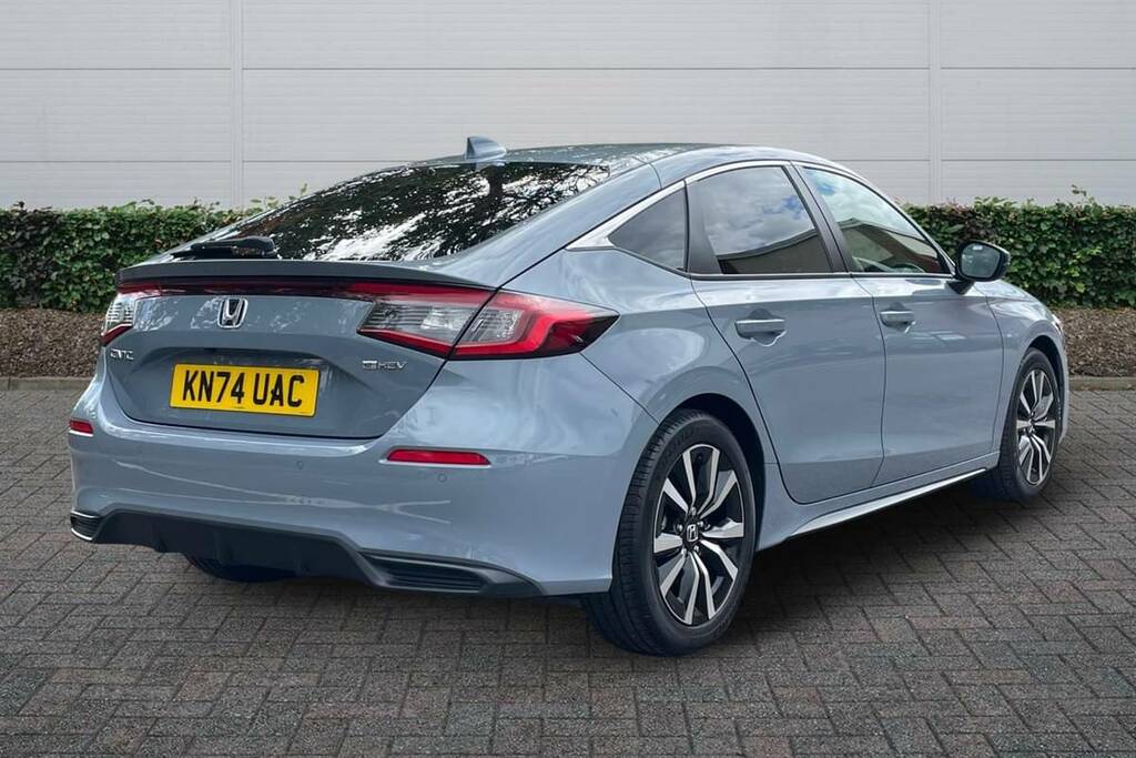Honda Civic 2.0 Ehev Elegance Cvt Grey #5