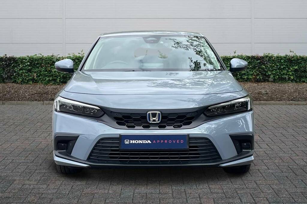 Honda Civic Civic Elegance I-mmd Cvt White #8