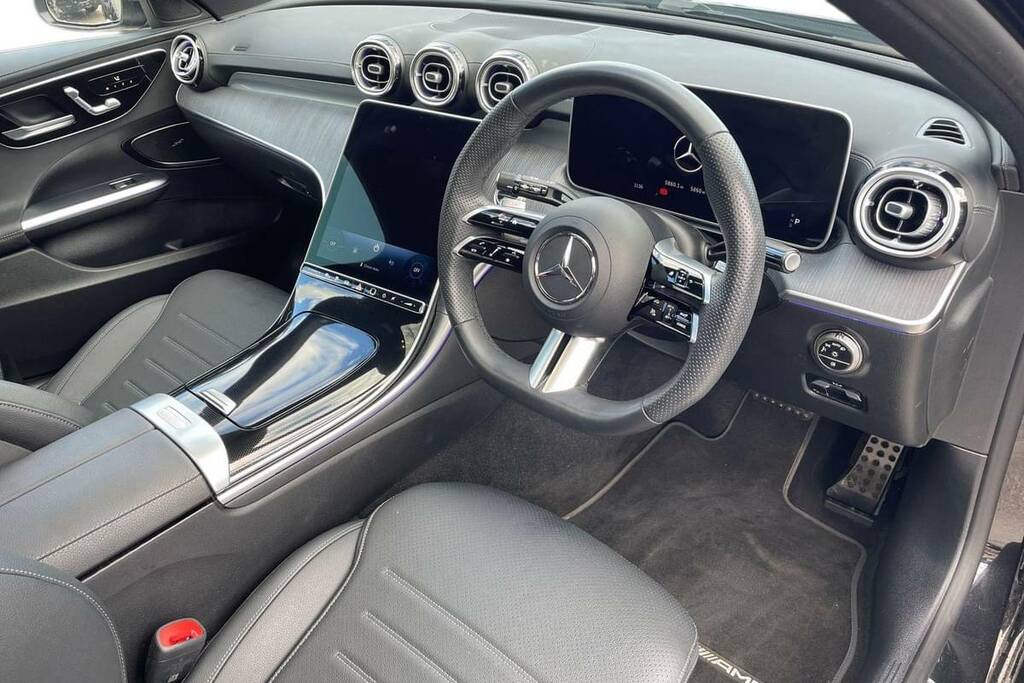 Mercedes-Benz C Class C300e Amg Line Premium Pan Roof 9G-tronic Black #4